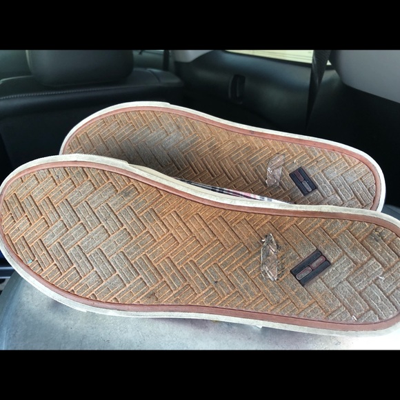 Tommy Hilfiger womens Pink Checker shoes size 8M - Picture 8 of 8
